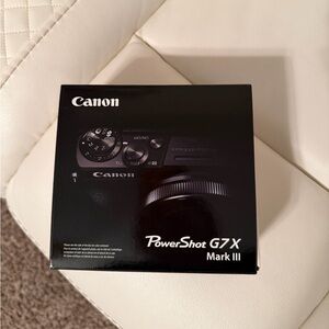 Canon powershot G7X mark III